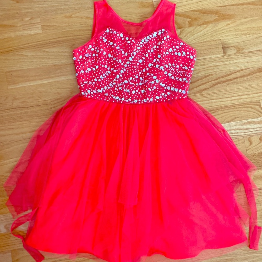Casual Bright Pink Dress